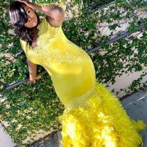 Yellow Prom Dress
